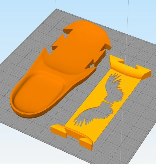 Dép xỏ ngón thiết kế dễ in từ Fusion 360
