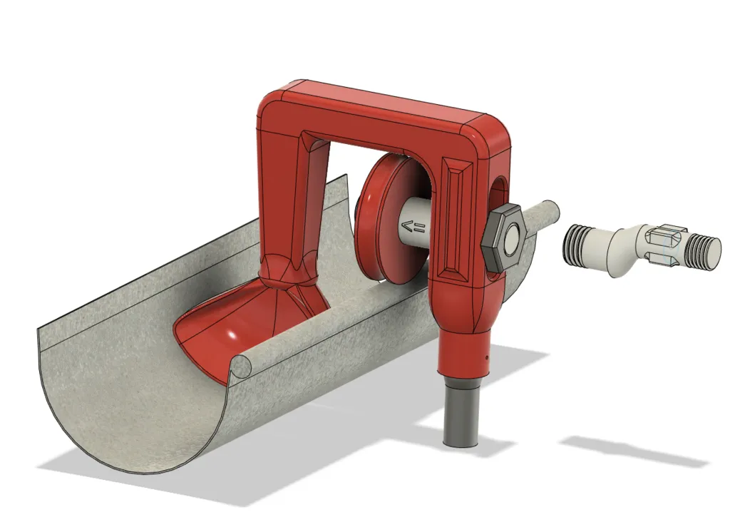 Công cụ làm sạch máng xối cao bằng ống IRO