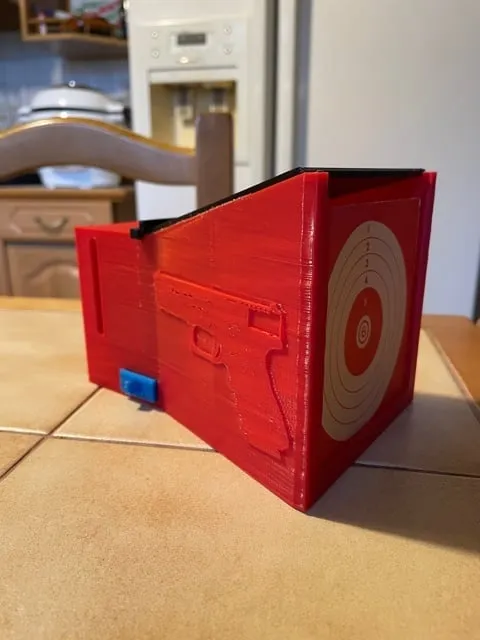 Giá đỡ mục tiêu giấy 10 x 10 cm cho Glock airsoft