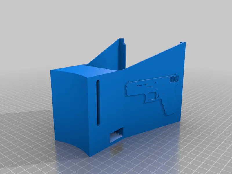 Giá đỡ mục tiêu giấy 10 x 10 cm cho Glock airsoft