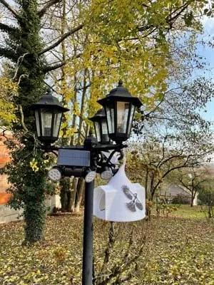 Máng ăn cho chim mùa đông thiết kế trên Fusion 360