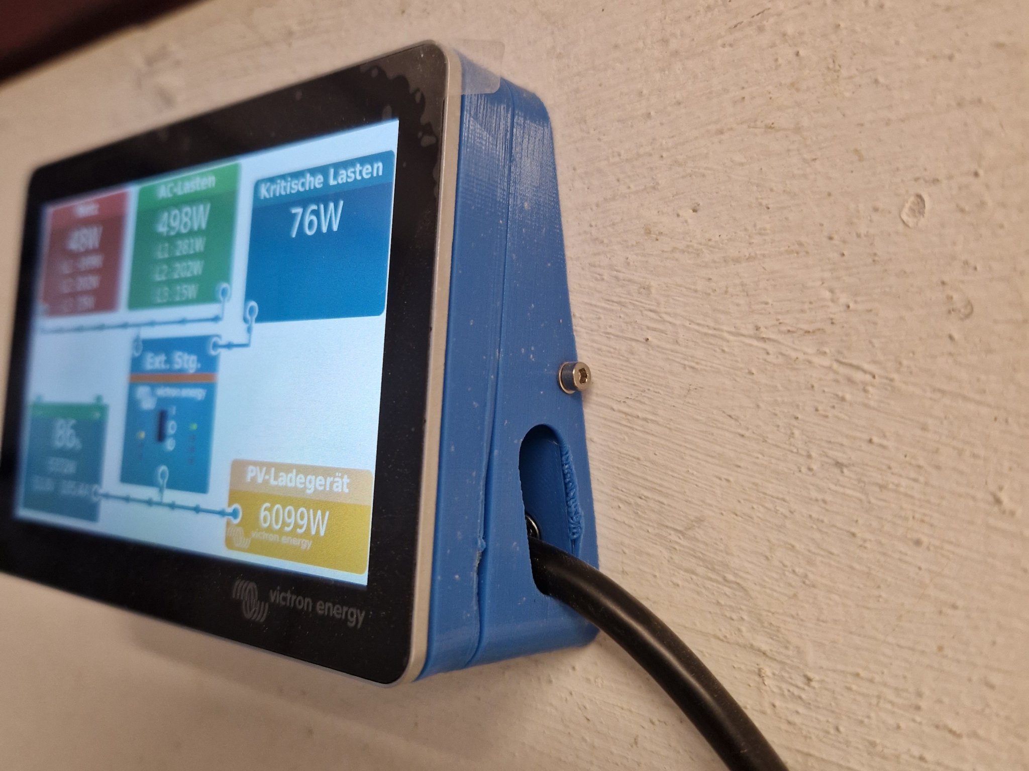 Giá đỡ treo tường cho màn hình GX Touch 50 Victron