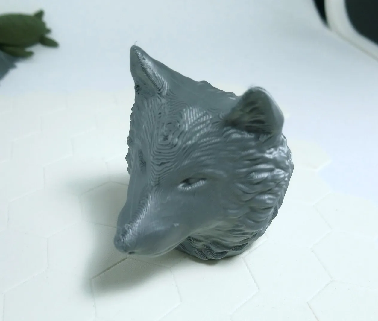 Tượng đầu sói chi tiết cao poly