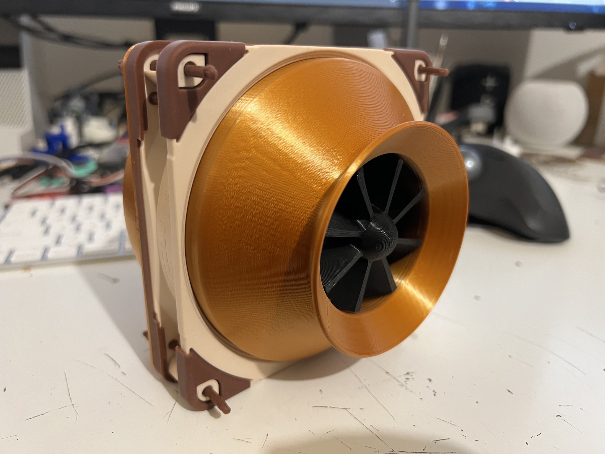 Turbine Noctua A12x25 trong cuộc thi Fan Show Down