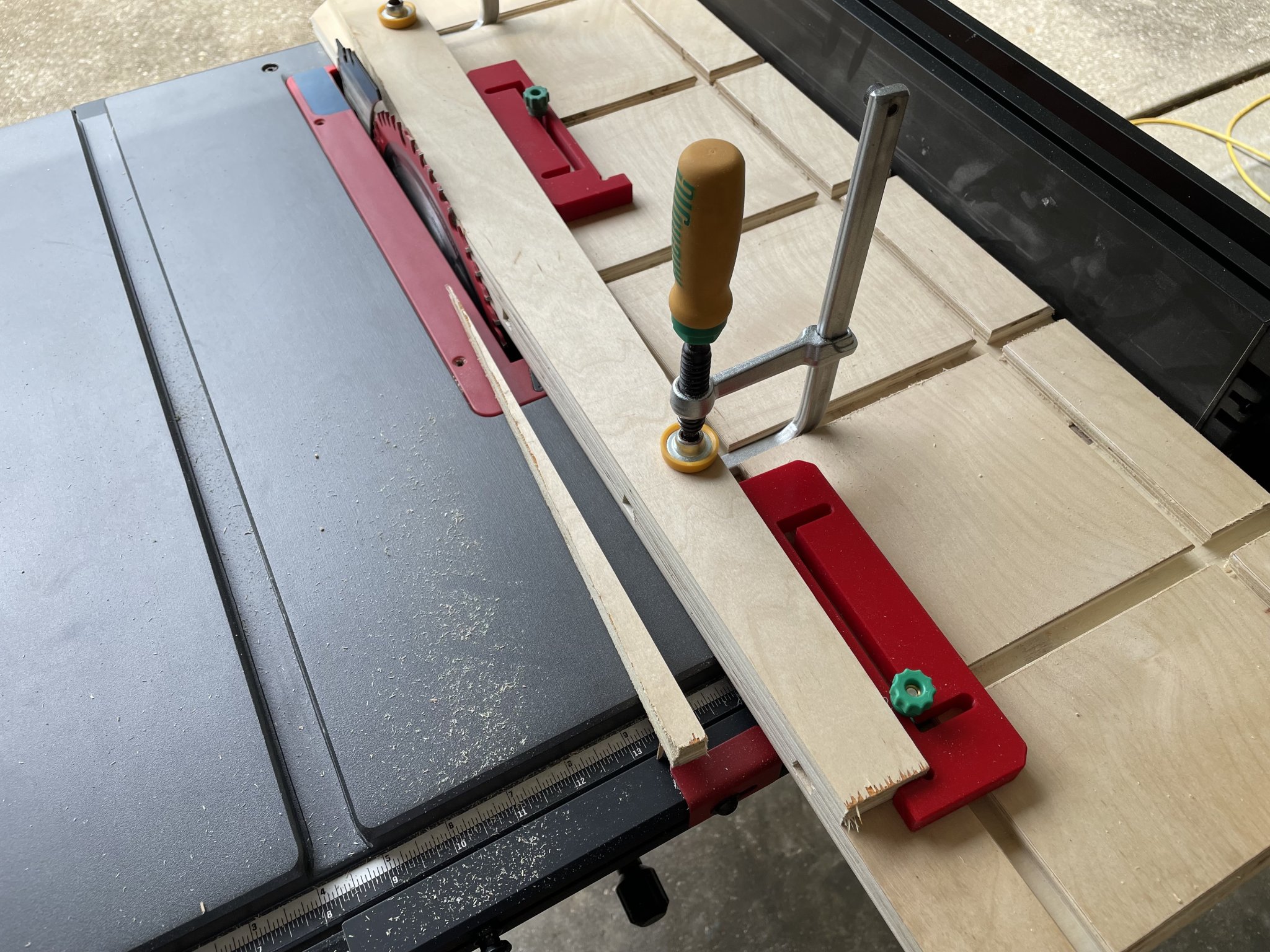 Bộ dừng nghiêng Microjig cho jig 3 trong 1