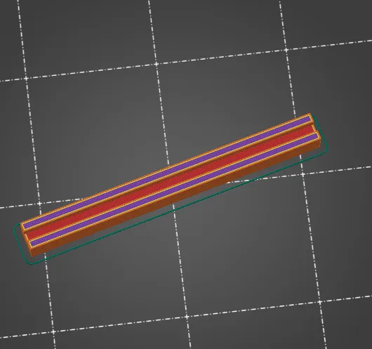 Thanh bên khung lithophane A trong bộ sưu tập