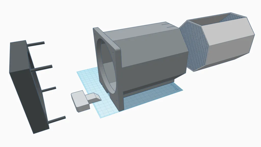 Quạt 120mm lọc không khí than hoạt tính STOP VOC