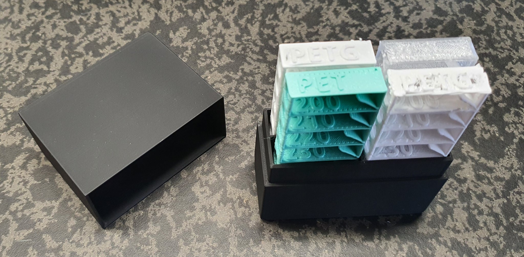 Hộp lưu trữ mẫu filament cho tháp nhiệt độ