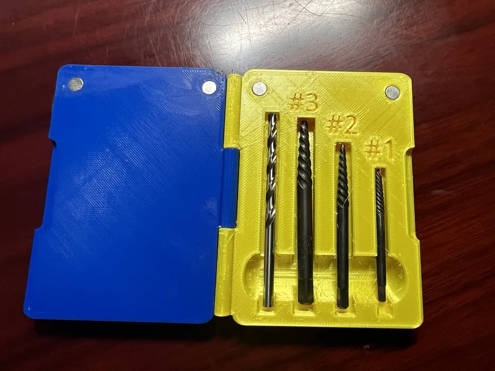 Hộp từ tính chứa 3 bộ dụng cụ lấy vít dễ dàng