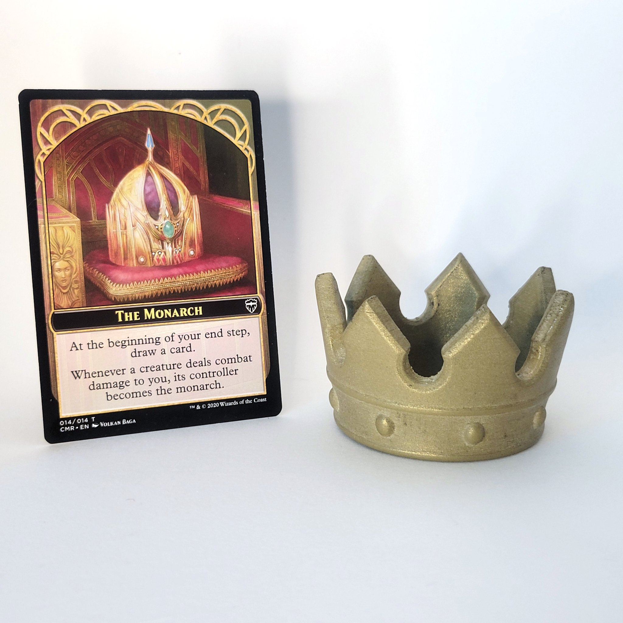 Vương miện mini cho trò chơi commander với cơ chế monarch