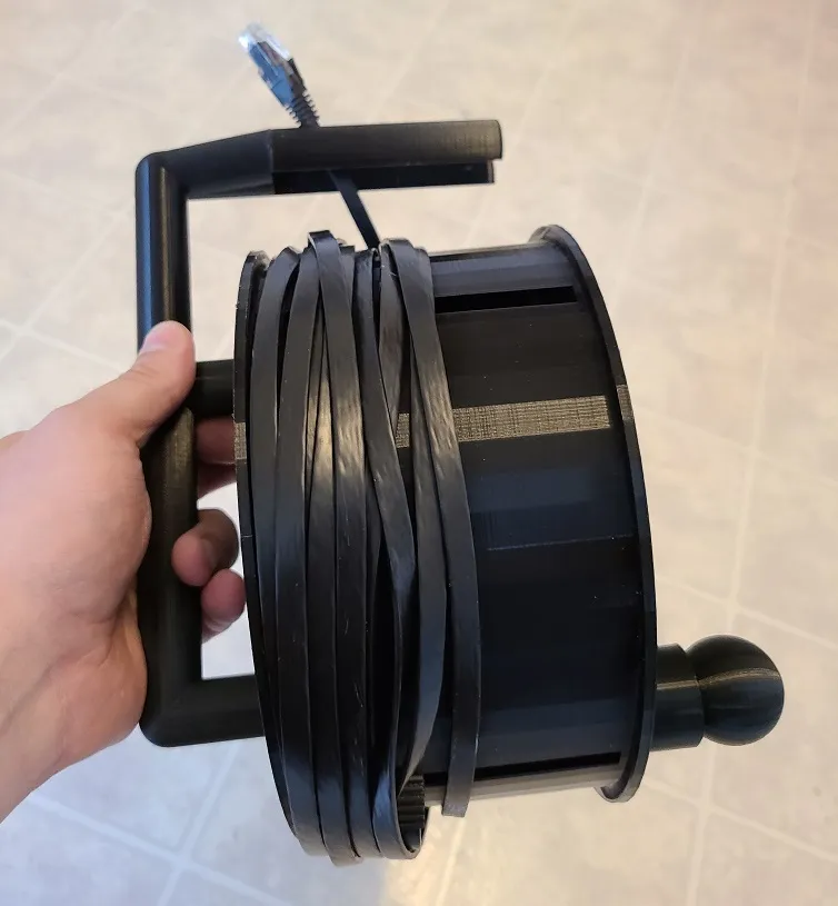 Cuộn dây cáp đơn giản cho việc lưu trữ