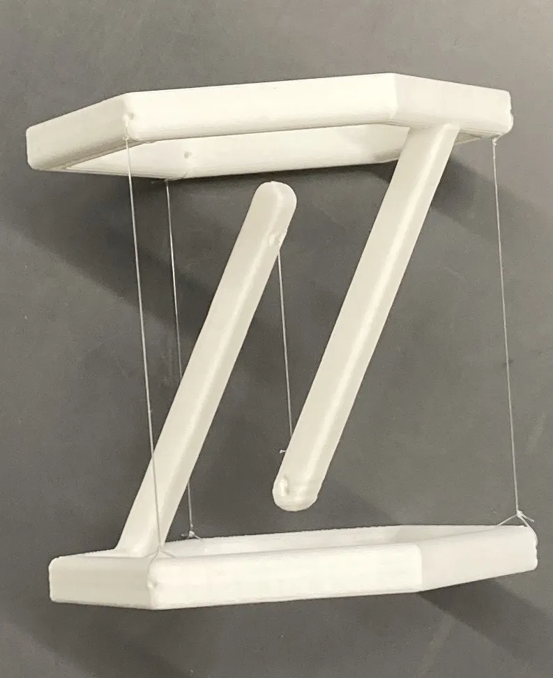 Mô hình tensegrity đơn giản in không cần hỗ trợ
