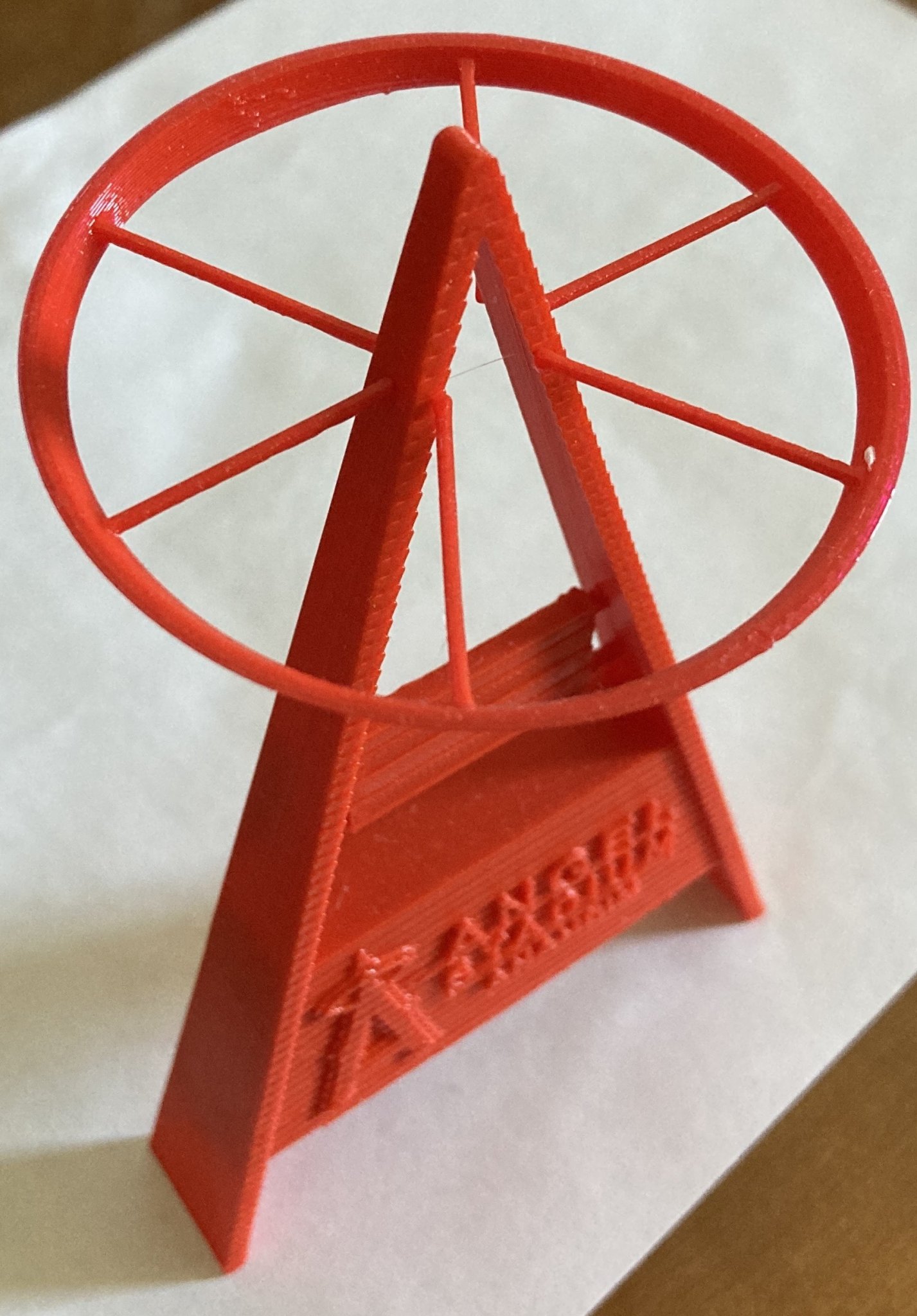 Biển hiệu sân Angels với vầng hào quang