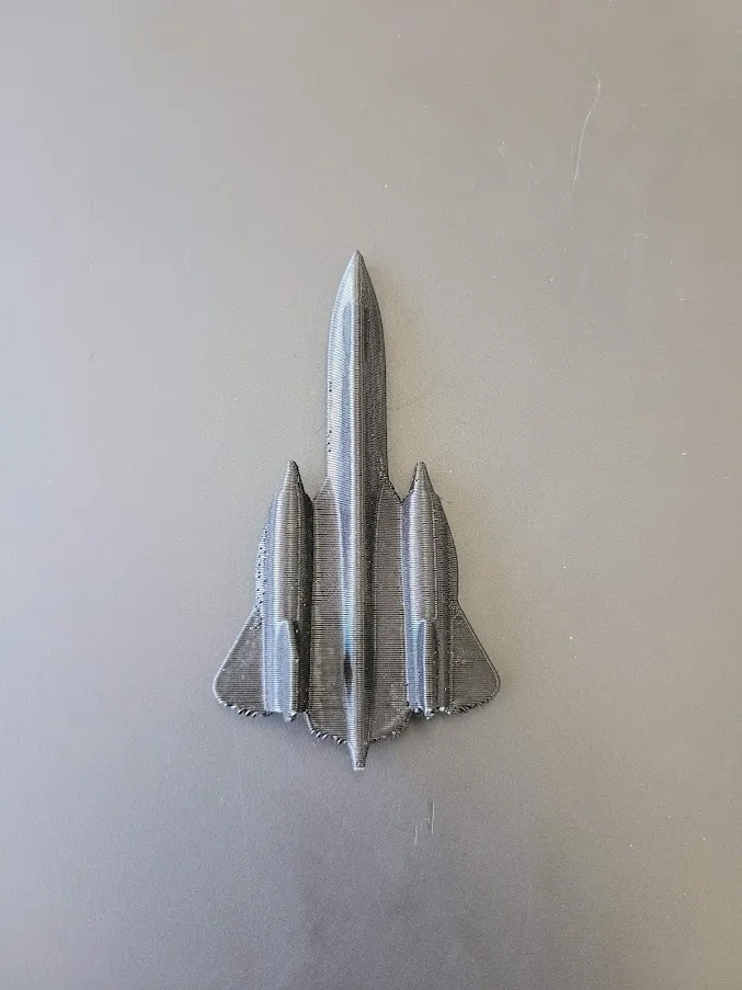 Máy bay SR-71 Blackbird với thiết kế cải tiến cho in 3D