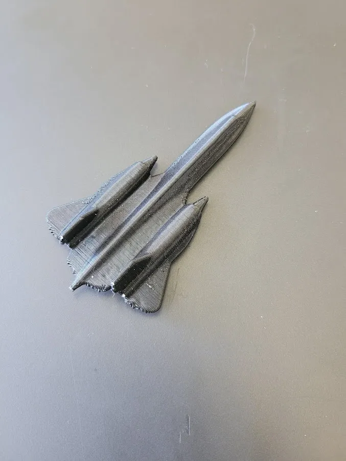 Máy bay SR-71 Blackbird với thiết kế cải tiến cho in 3D