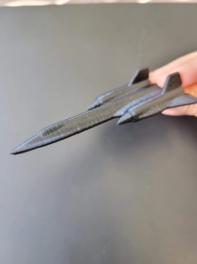 Máy bay SR-71 Blackbird với thiết kế cải tiến cho in 3D