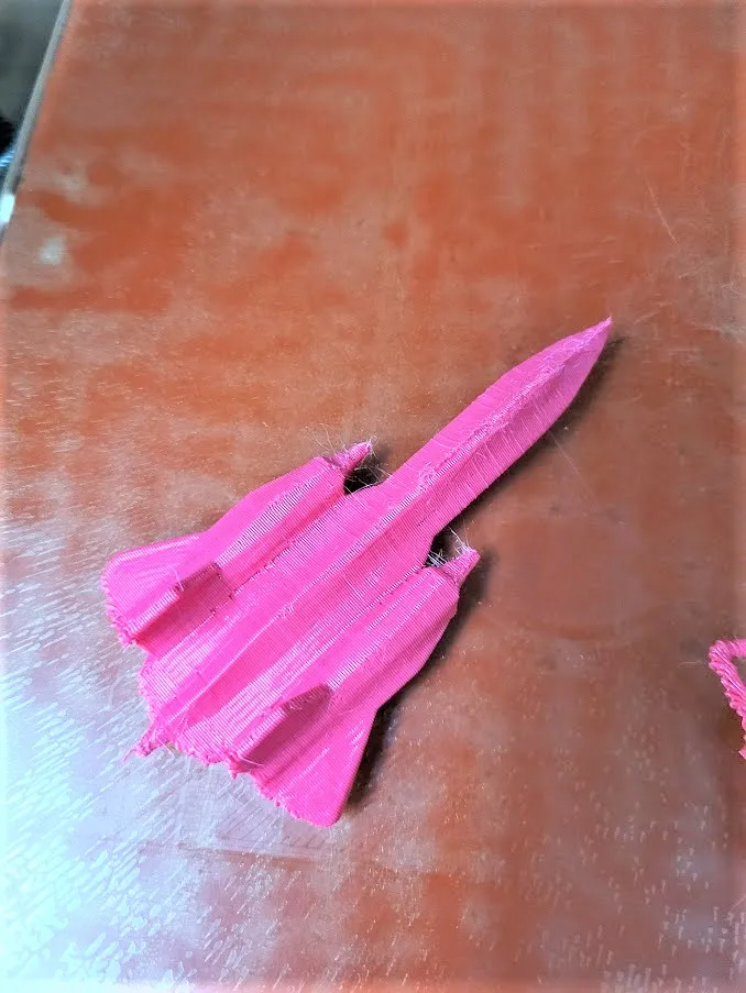 Mô hình SR-71 Blackbird phong cách low poly