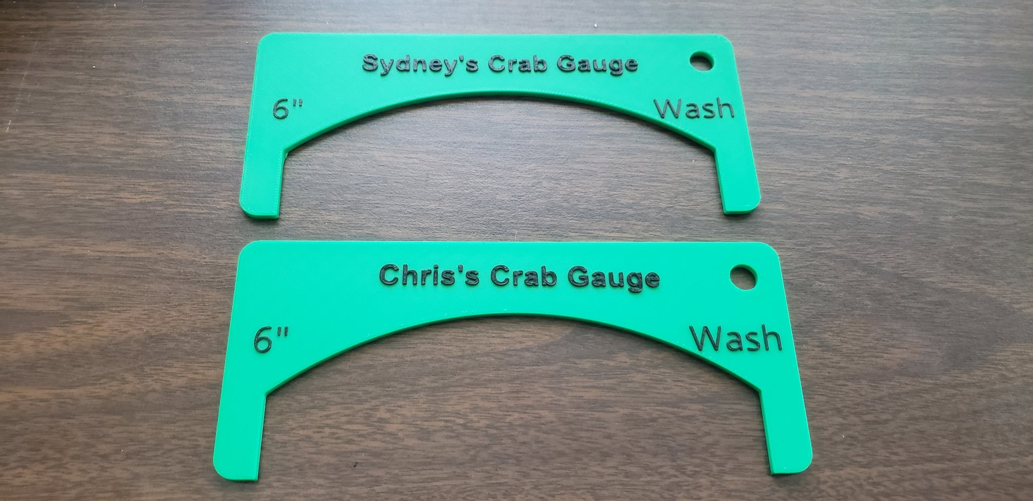 Thước đo cua Dungeness cá nhân hóa cho bờ biển Washington