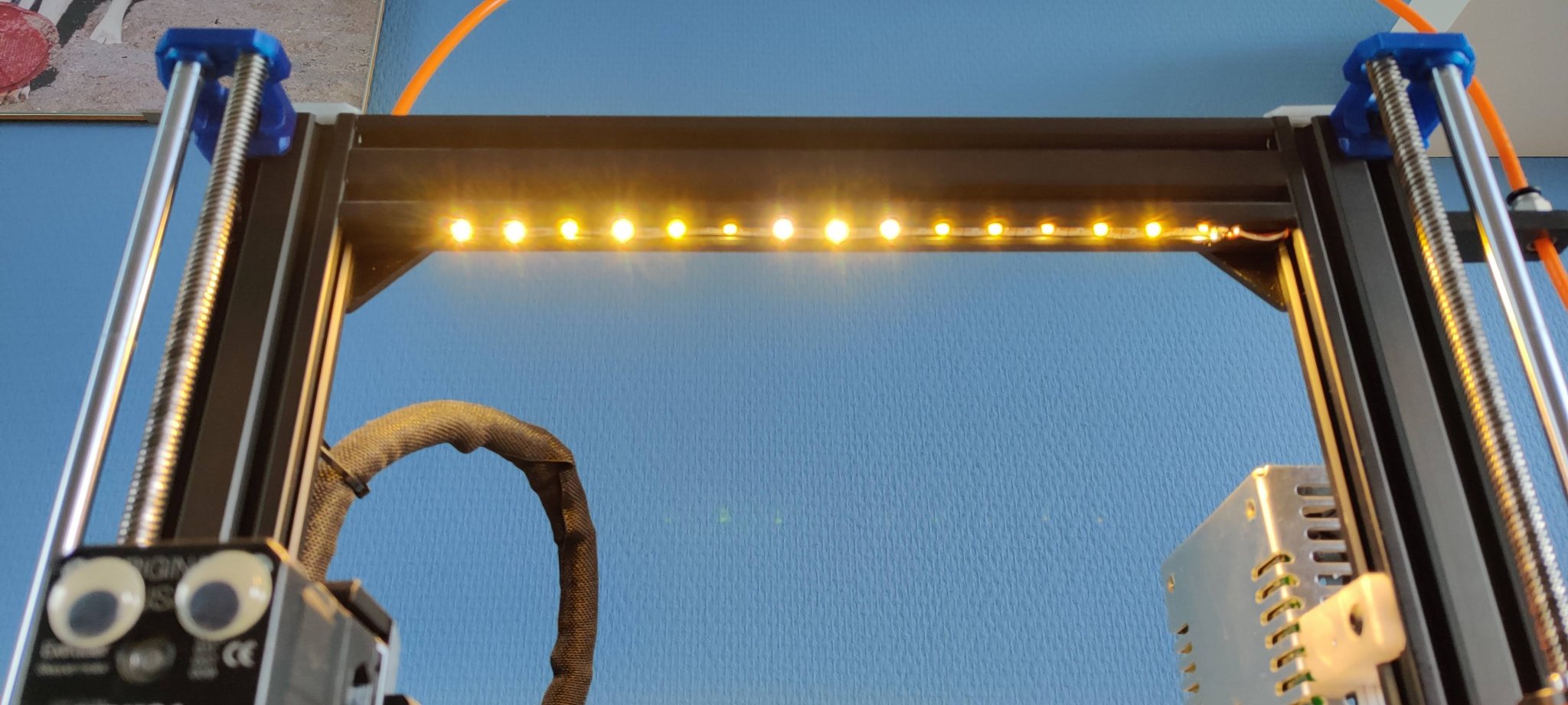 Nắp cuối trục Z nâng cấp Prusa với kênh cáp