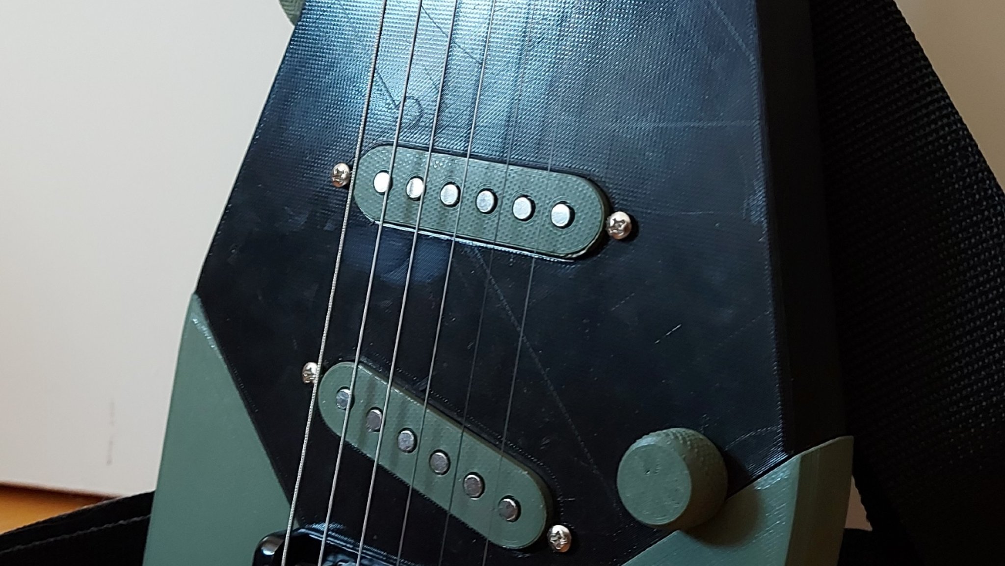 Guitar du lịch điện tử Sparrow không đầu nhỏ gọn