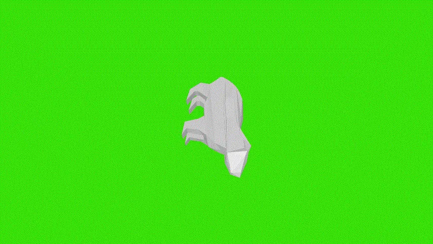 Mô hình capybara phong cách low poly nghệ thuật