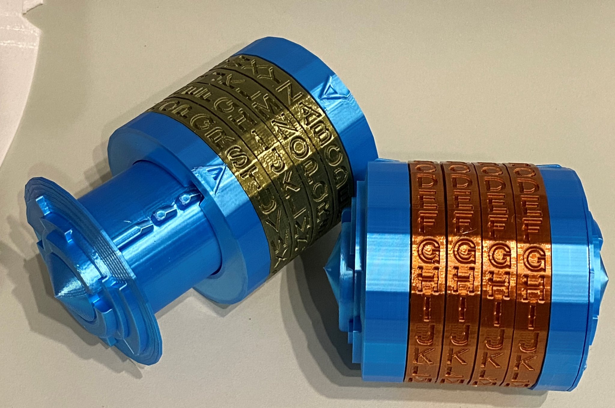 Hộp bí mật Cryptex phiên bản 4 chữ cái dành cho trẻ em