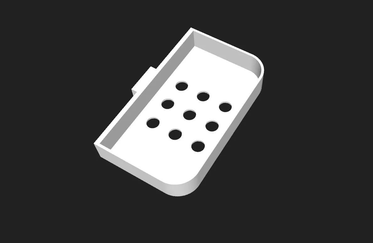 Giá đỡ đồ dùng tắm gắn trên bếp tắm GROHE