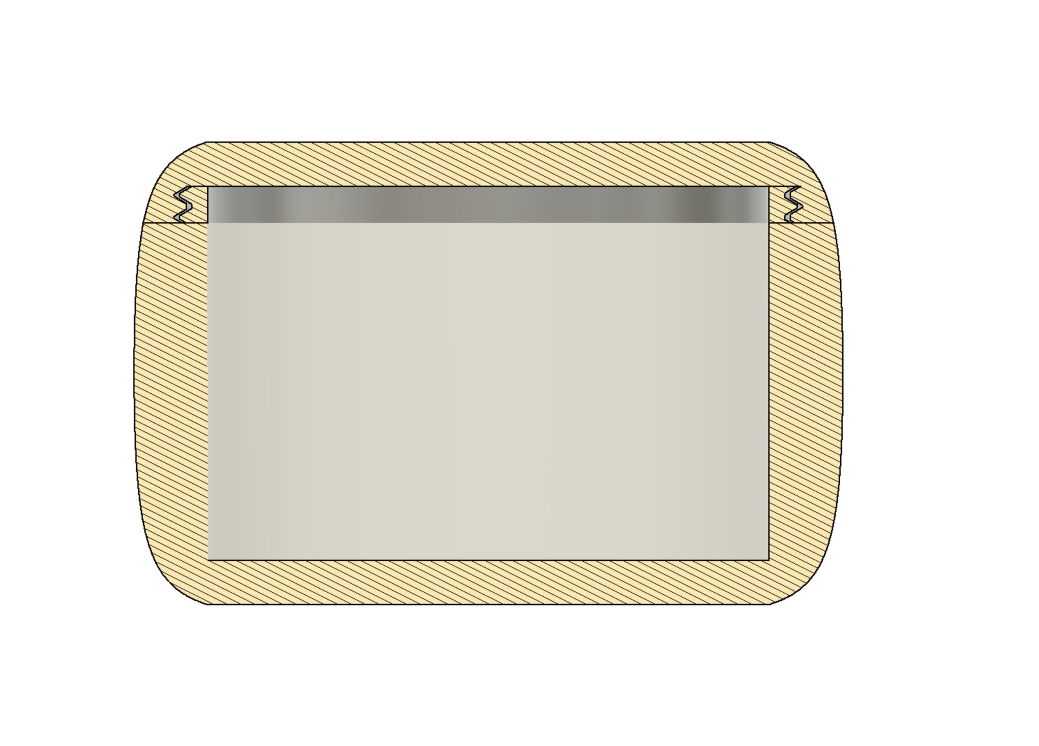 Bình chứa có nắp vặn - mẫu trống để trang trí