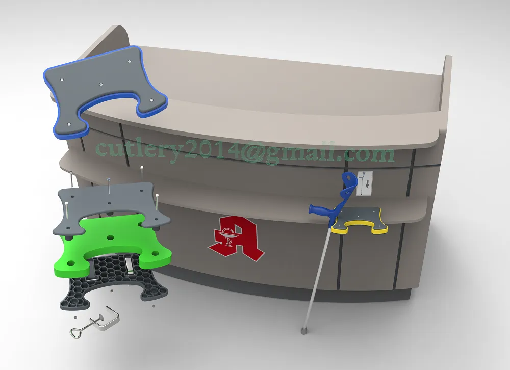 Giá đỡ cho nạng hỗ trợ trong bệnh viện