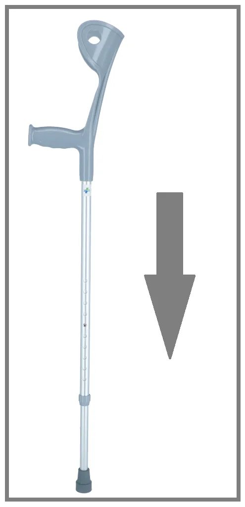 Giá đỡ cho nạng hỗ trợ trong bệnh viện