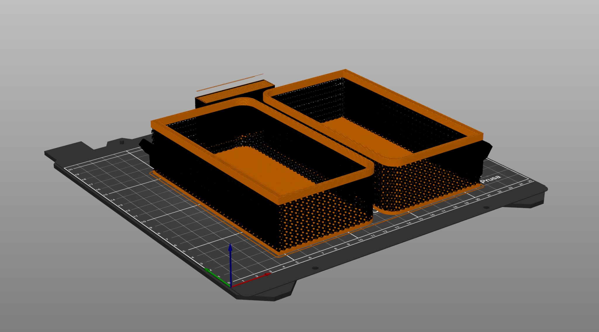 Hộp bên lưới cho Prusa MK3S và MMU2S