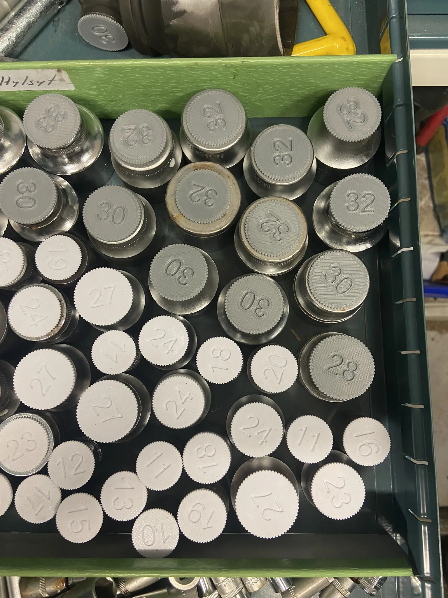 Dấu hiệu cho ổ cắm 1/2" dễ nhận diện