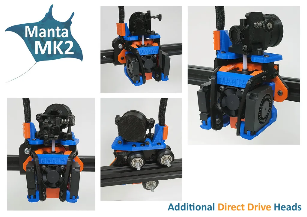 Hệ thống ống dẫn và đầu công cụ Manta MK2