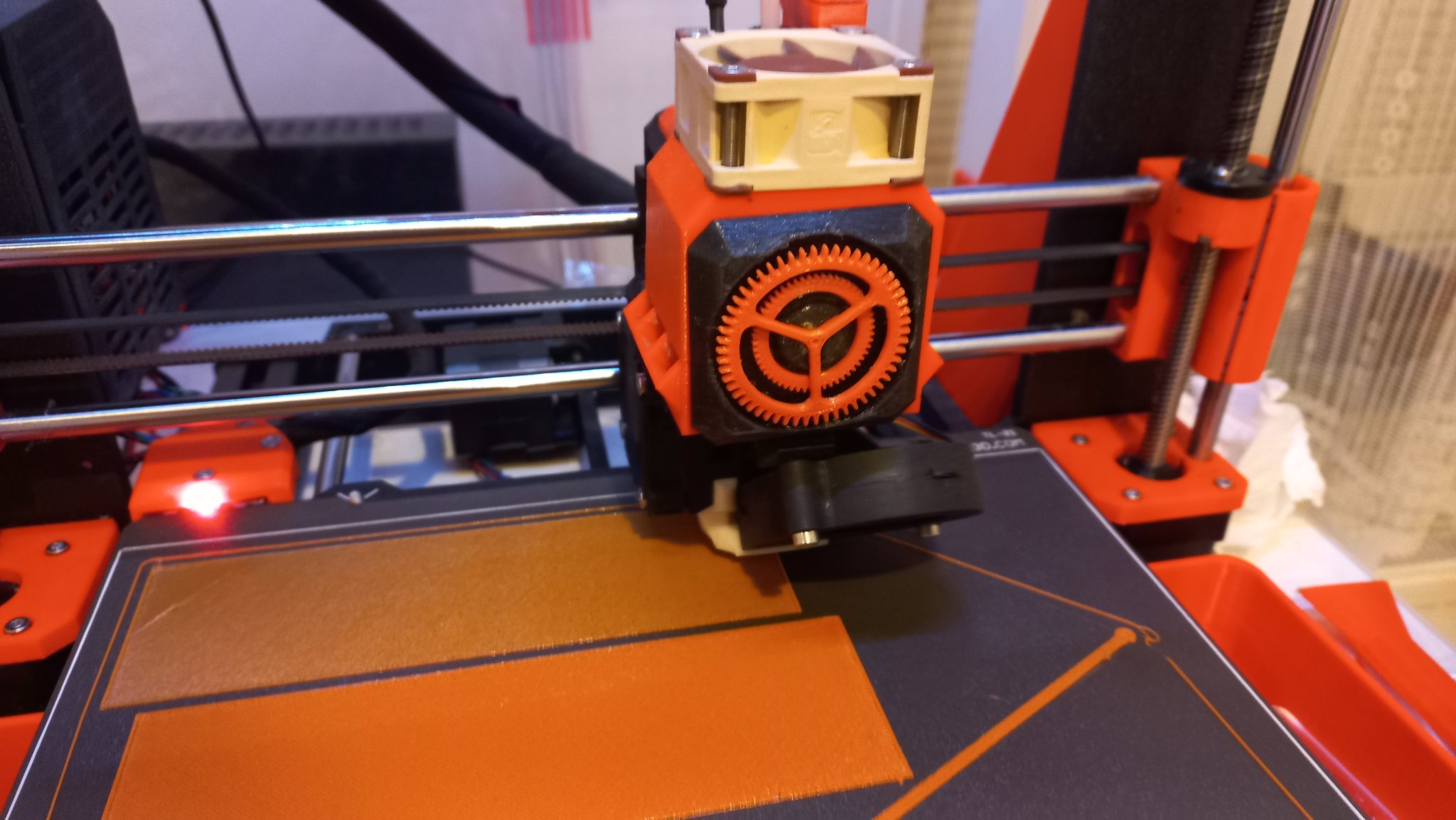 Bộ hiển thị extruder với quạt hỗ trợ cho máy in 3D