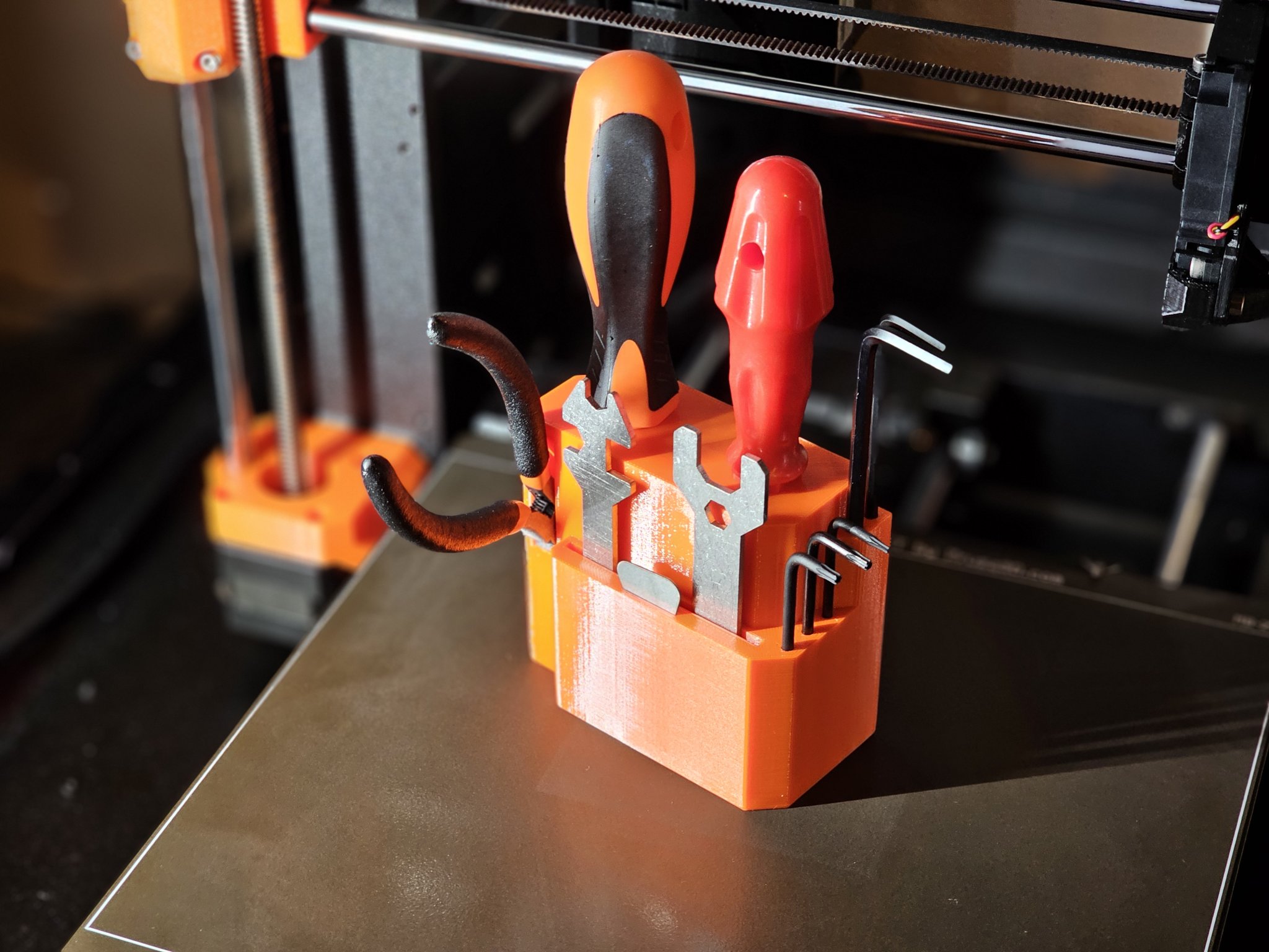 Giá đỡ công cụ cho máy in 3D Prusa XL