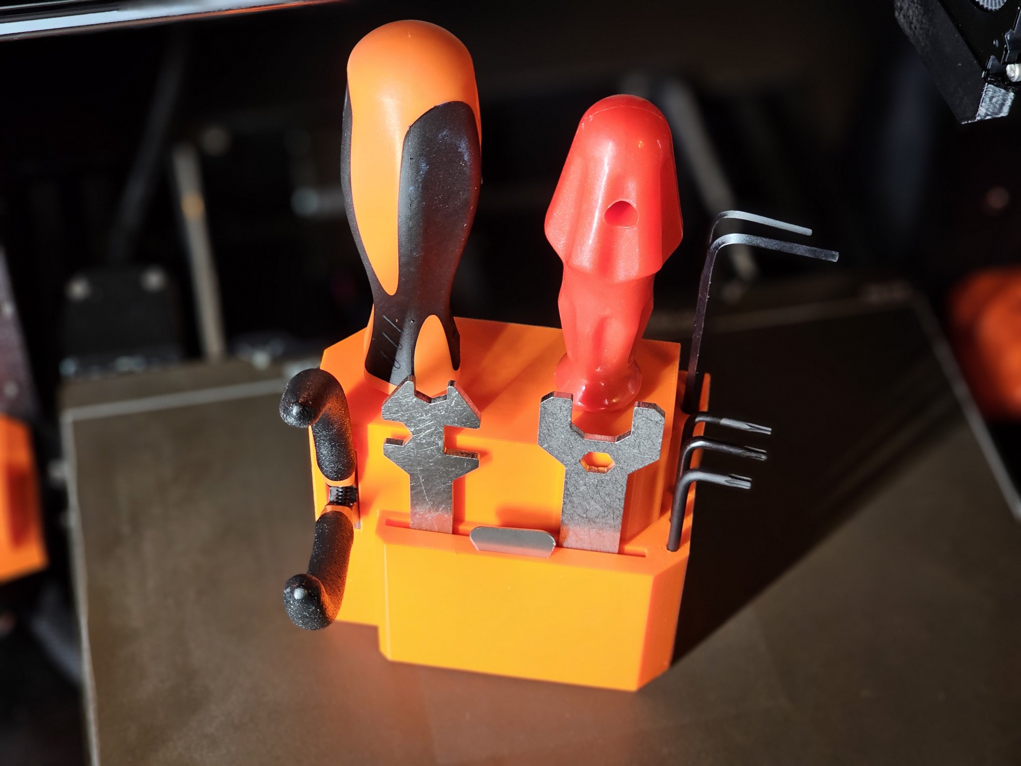 Giá đỡ công cụ cho máy in 3D Prusa XL