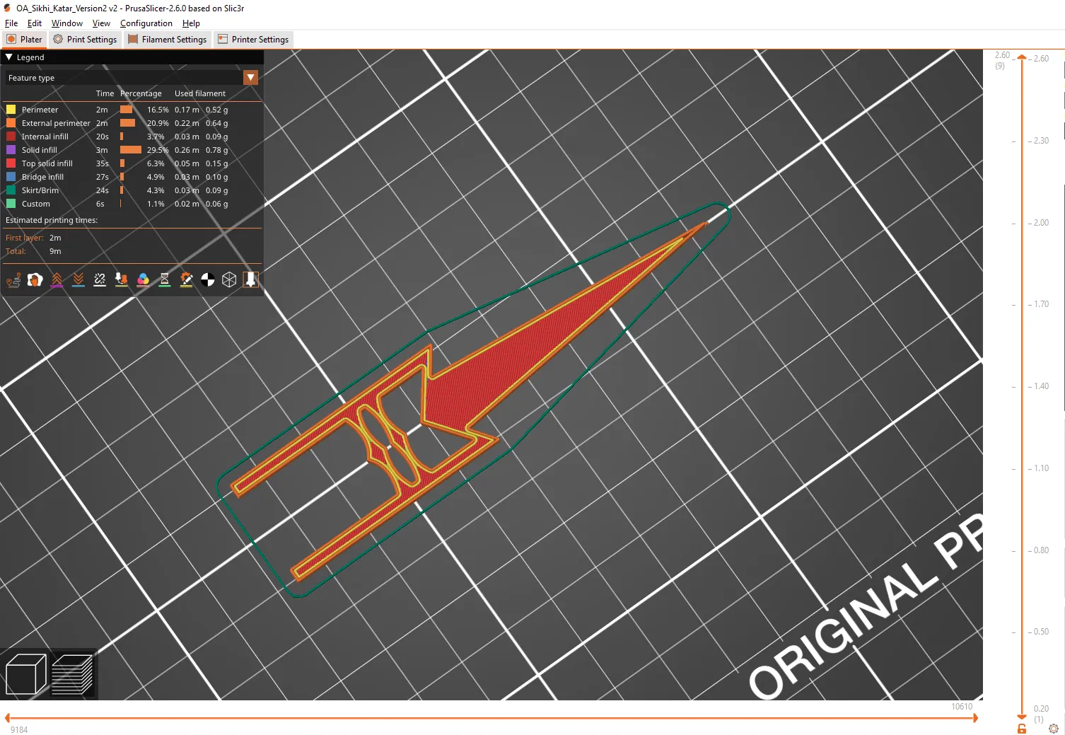 Dao găm đẩy Katar của người Sikh cổ đại