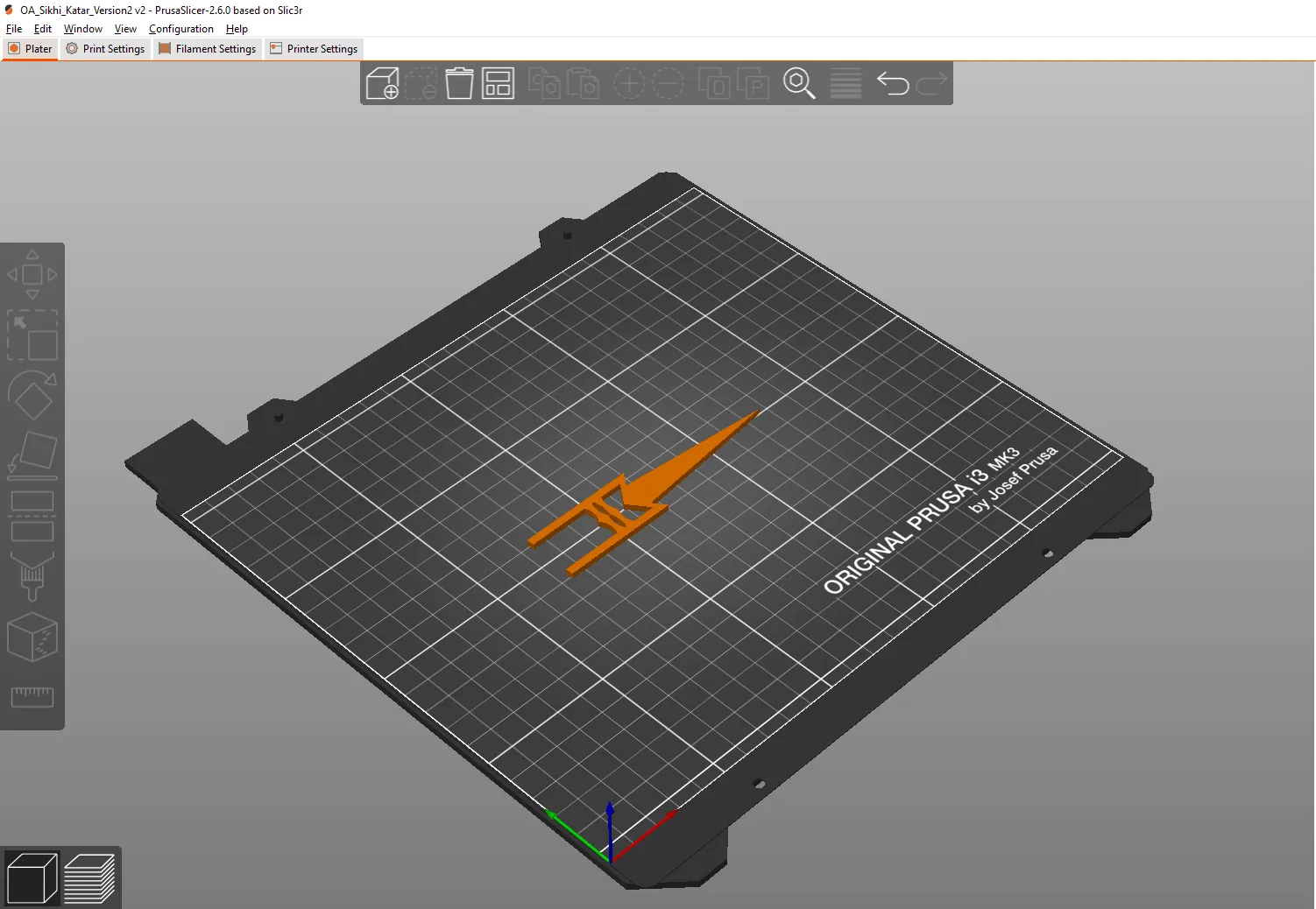 Dao găm đẩy Katar của người Sikh cổ đại