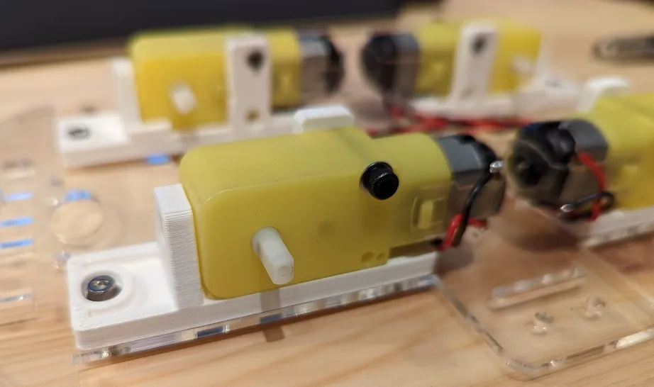 Giá đỡ động cơ TT cho động cơ vàng Olimex