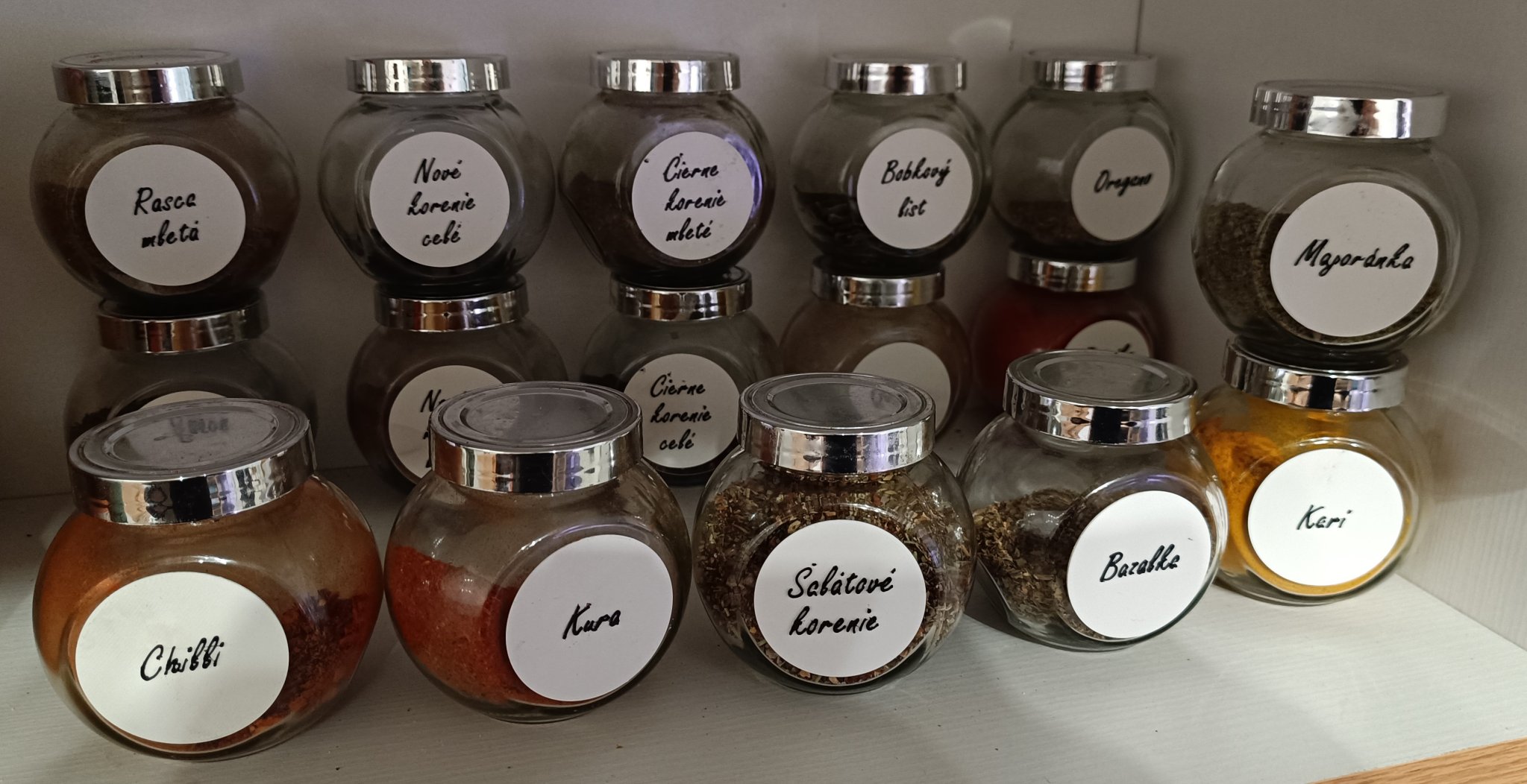 Dấu hiệu Spicebox cho IKEA RAJTAN phiên bản Slovakia