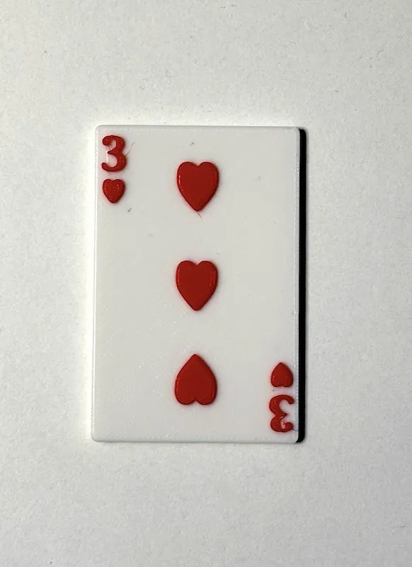 Thẻ bài 3 trái tim / 6,3 câu lạc bộ