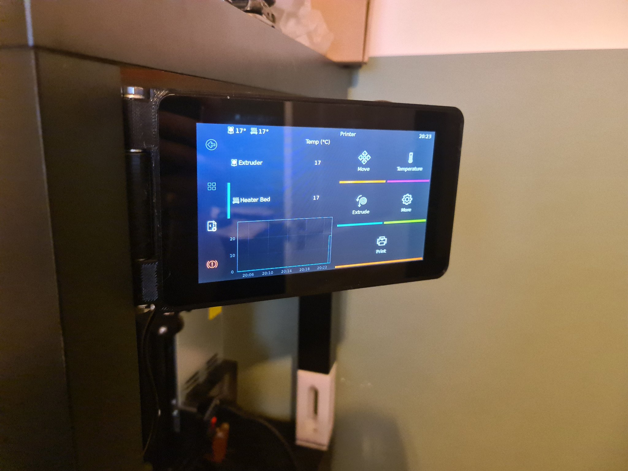 Giá đỡ màn hình cảm ứng 7 inch cho Raspberry Pi