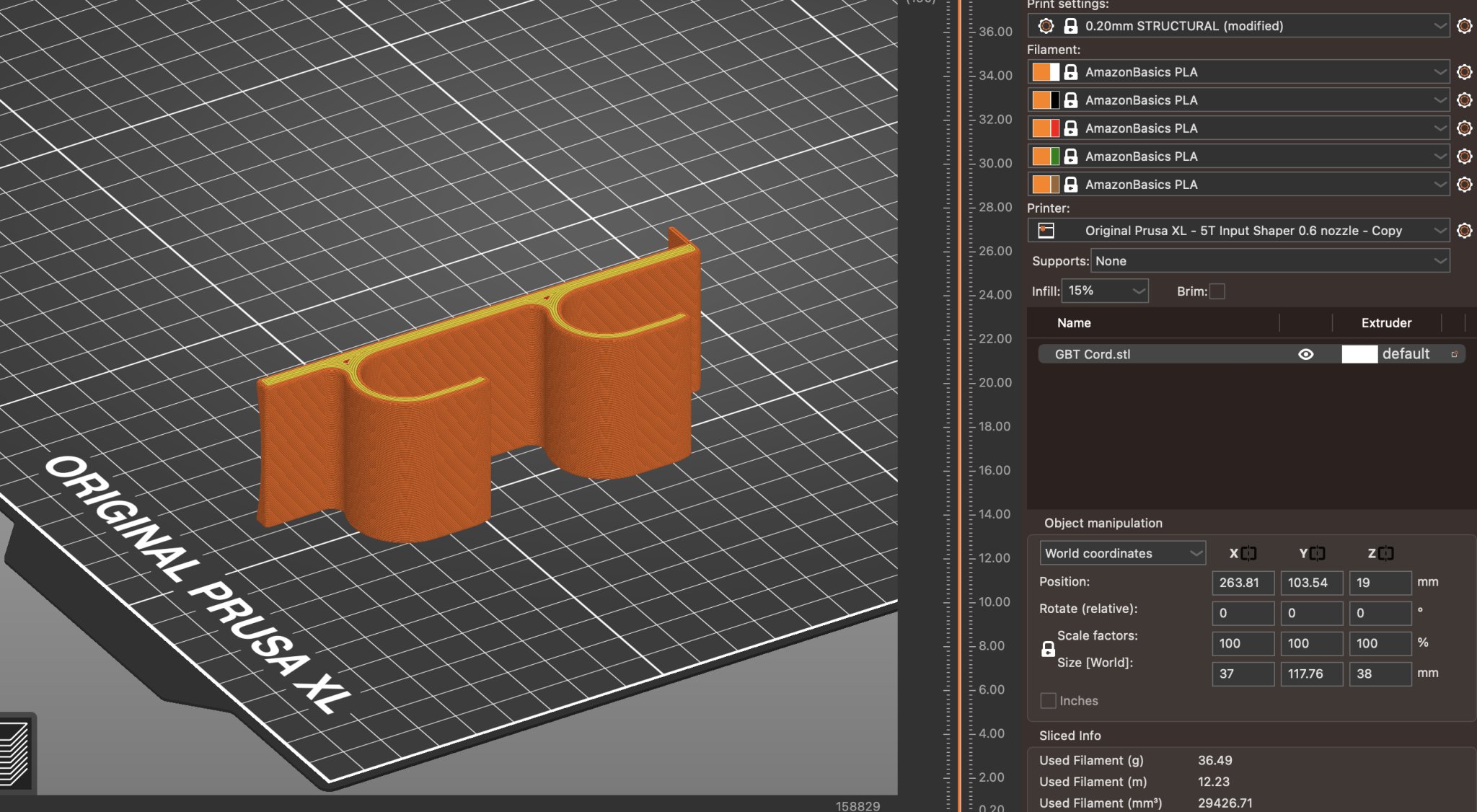 Giá đỡ dây điều khiển cho xe đẩy EMS GBT Airflow