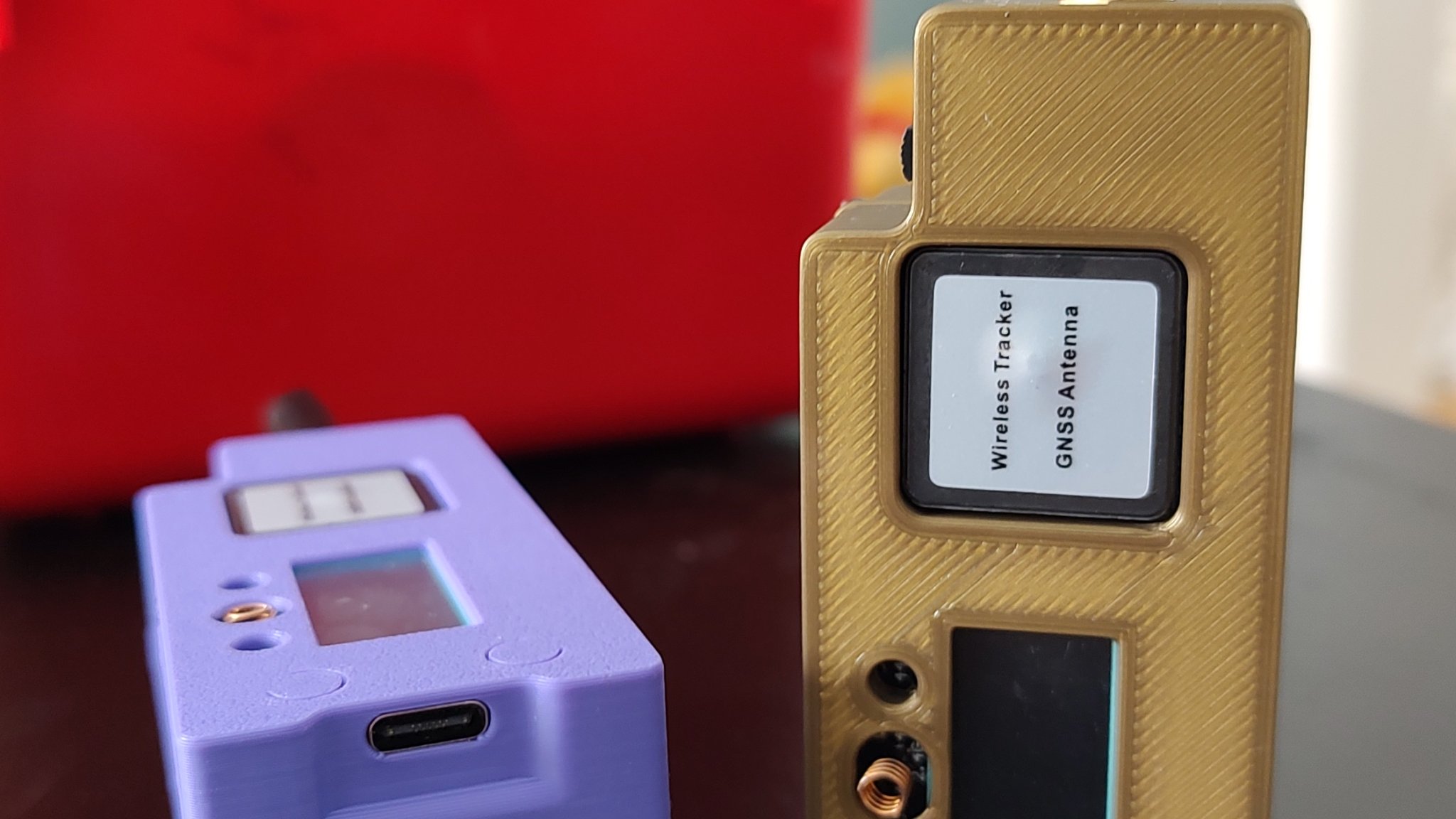 Vỏ bảo vệ cho bo mạch Heltec Tracker V1.1 với hỗ trợ pin 18650