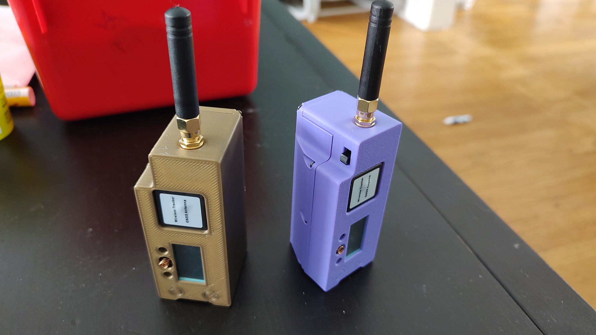 Vỏ bảo vệ cho bo mạch Heltec Tracker V1.1 với hỗ trợ pin 18650