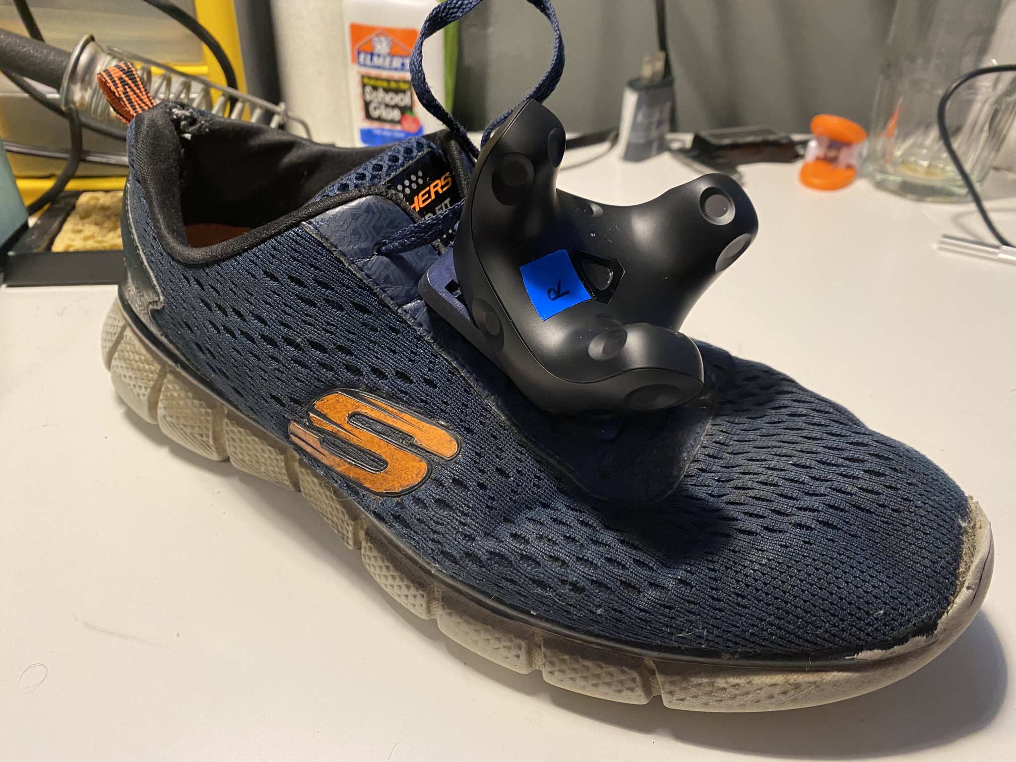 Bảng chân giày cho Vive Tracker bằng vật liệu cắt laser