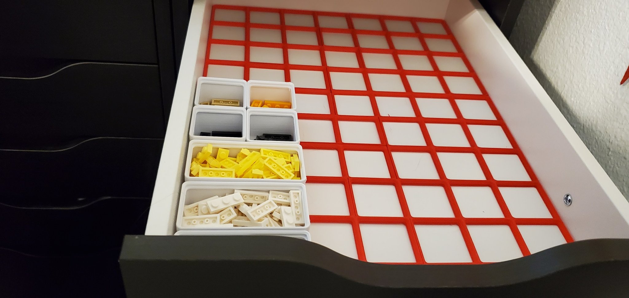 Bảng đế Gridfinity cho ngăn kéo IKEA Alex (mỏng) dành cho máy in n...