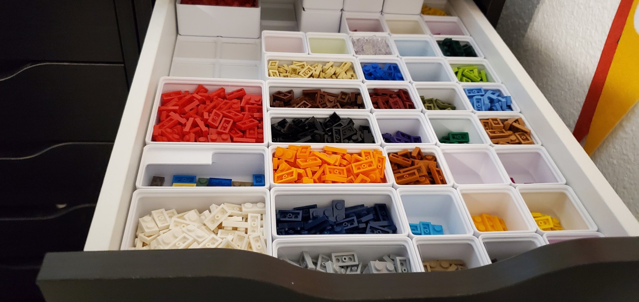 Bảng đế Gridfinity cho ngăn kéo IKEA Alex (mỏng) dành cho máy in n...