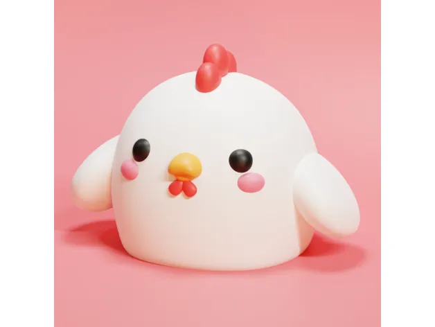 Gà trống KFC mô phỏng chi tiết cho trò chơi bàn