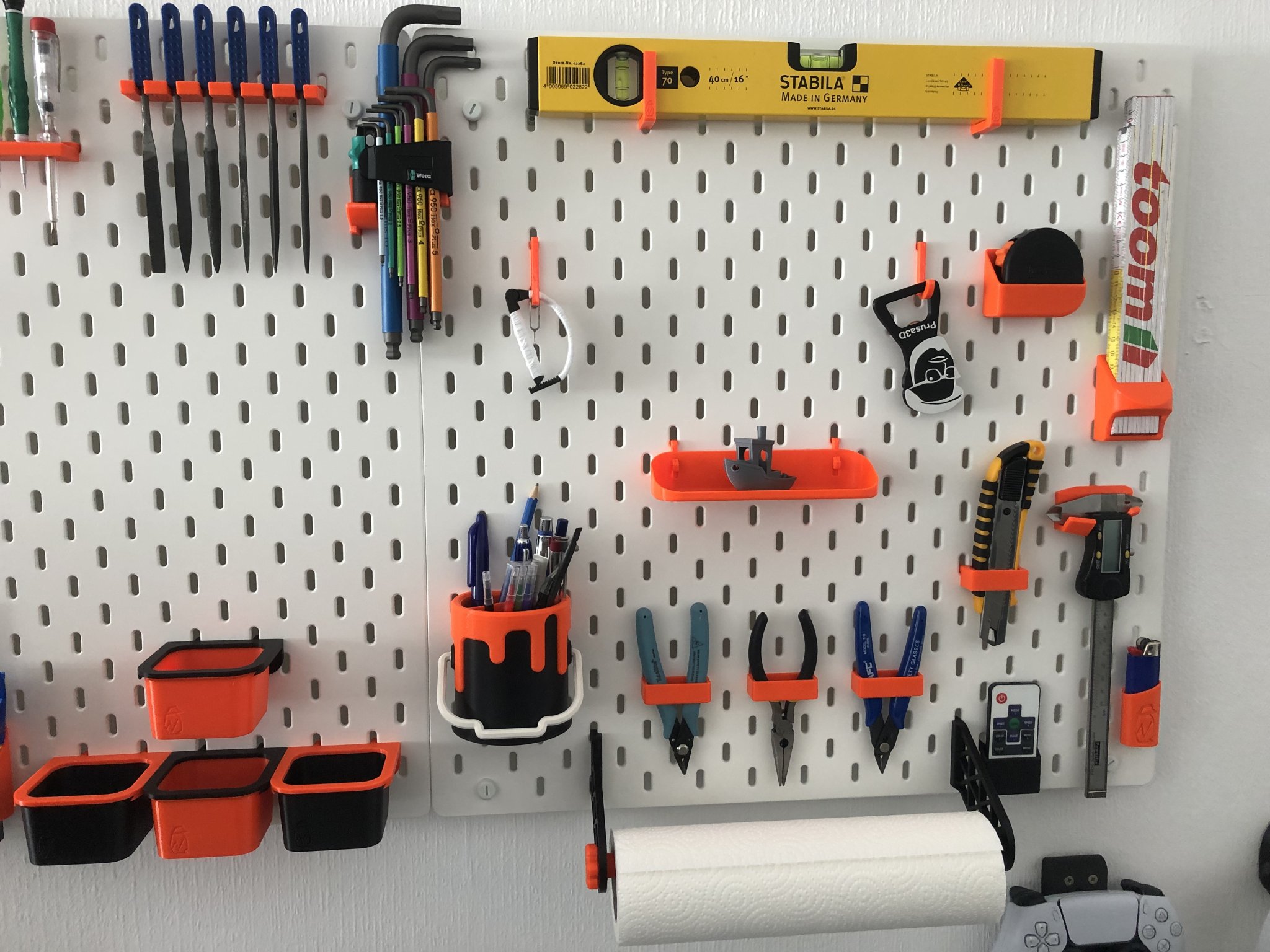 Bộ giá treo Skadis cho công cụ in 3D